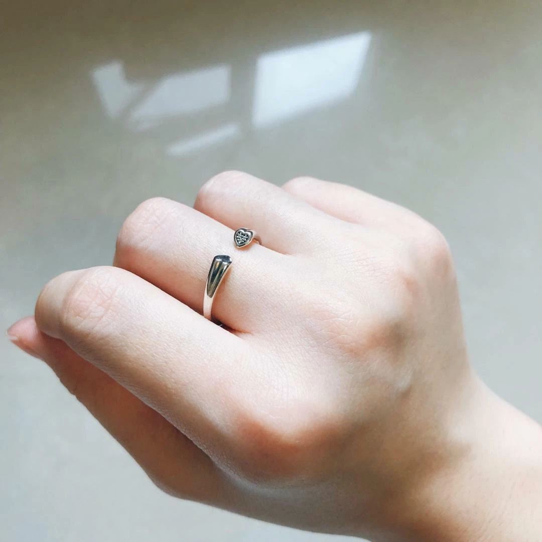 Pandora 2 2024 hearts ring