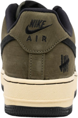 NIKE AIR FORCE 1 UNDEFEATED オリーブ/ブラック Nike Undefeated x Air Force 1 SP Low Ballistic for Sale