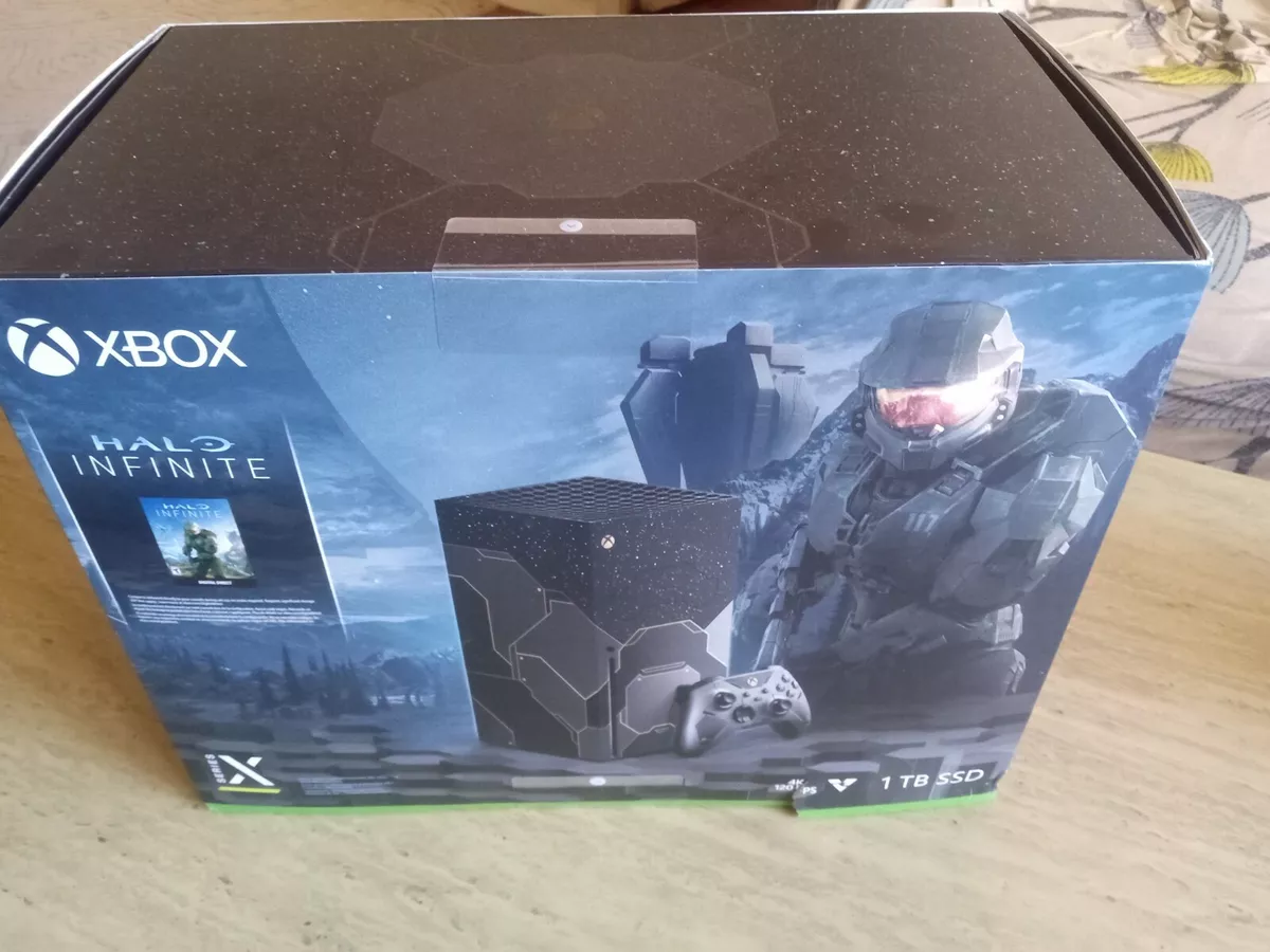 Microsoft Xbox Series X 1TB Halo Infinite Limited Edition - Black