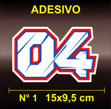Adesivi Sticker DOVIZIOSO 04| MOTOGP DUCATI HONDA YAMAHA 46 ROSSI 58 SIMONCELLI