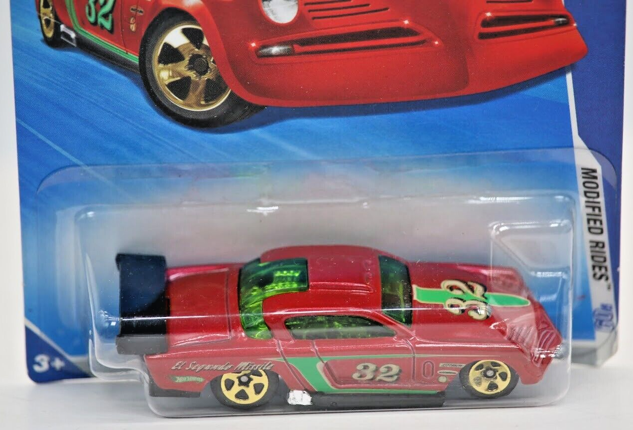 Hot Wheels #165 Modified Rides 9/10 AT-A-TUDE Red Variation w/Gold 5 Spokes