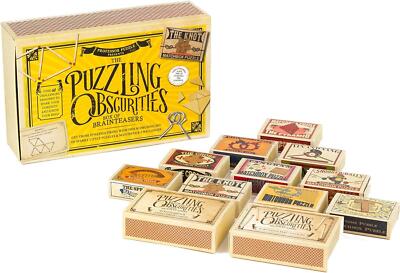 Professor Puzzle The Puzzling Obscurities Box of Brainteasers 60 Puzzle Set