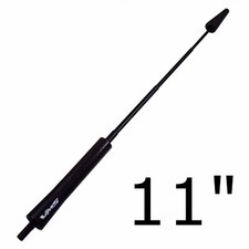 Fits 93-18 Toyota Trd Sr5 Black Carbon Fiber Retractable Short Antenna Am Fm