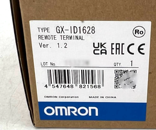 OMRON GX-ID1628 Remote Terminal GXID1628 New In Box - Picture 2 of 3