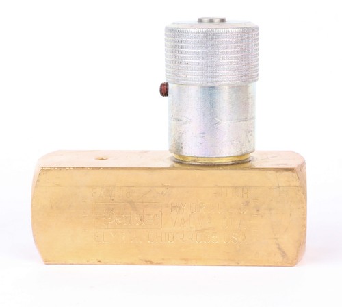 Parker F800B Flow Control Needle Check Valve, 2000PSI, 1/2" NPT, 15Gal/min - Picture 3 of 6