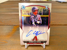 2023 Bowman Chrome Christian Cerda 1st Prospect Auto Autograph #CCE Diamondbacks