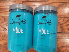 NEW 2 PACK JOHNNY B GEL 32 OZ EACH MODE STYLING GEL MADE IN USA NO ALCOHOL CLEAR