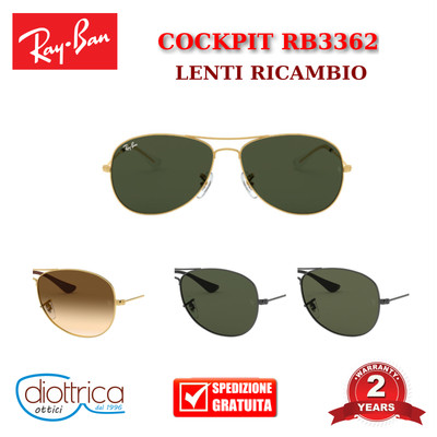 lenti ricambio ray ban aviator polarizzate