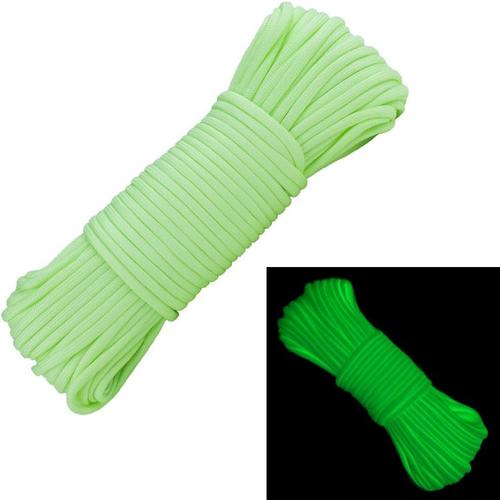 Glow in the Dark Zesty 21 Strand 550 Luminous Paracord Parachute Rope Cord