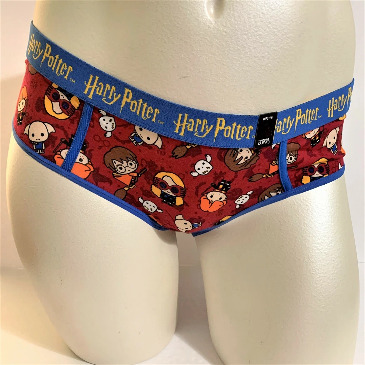 Torrid Hipster Panties Underwear Harry Potter Chibi Hermione Ron Plus Sz 6  30