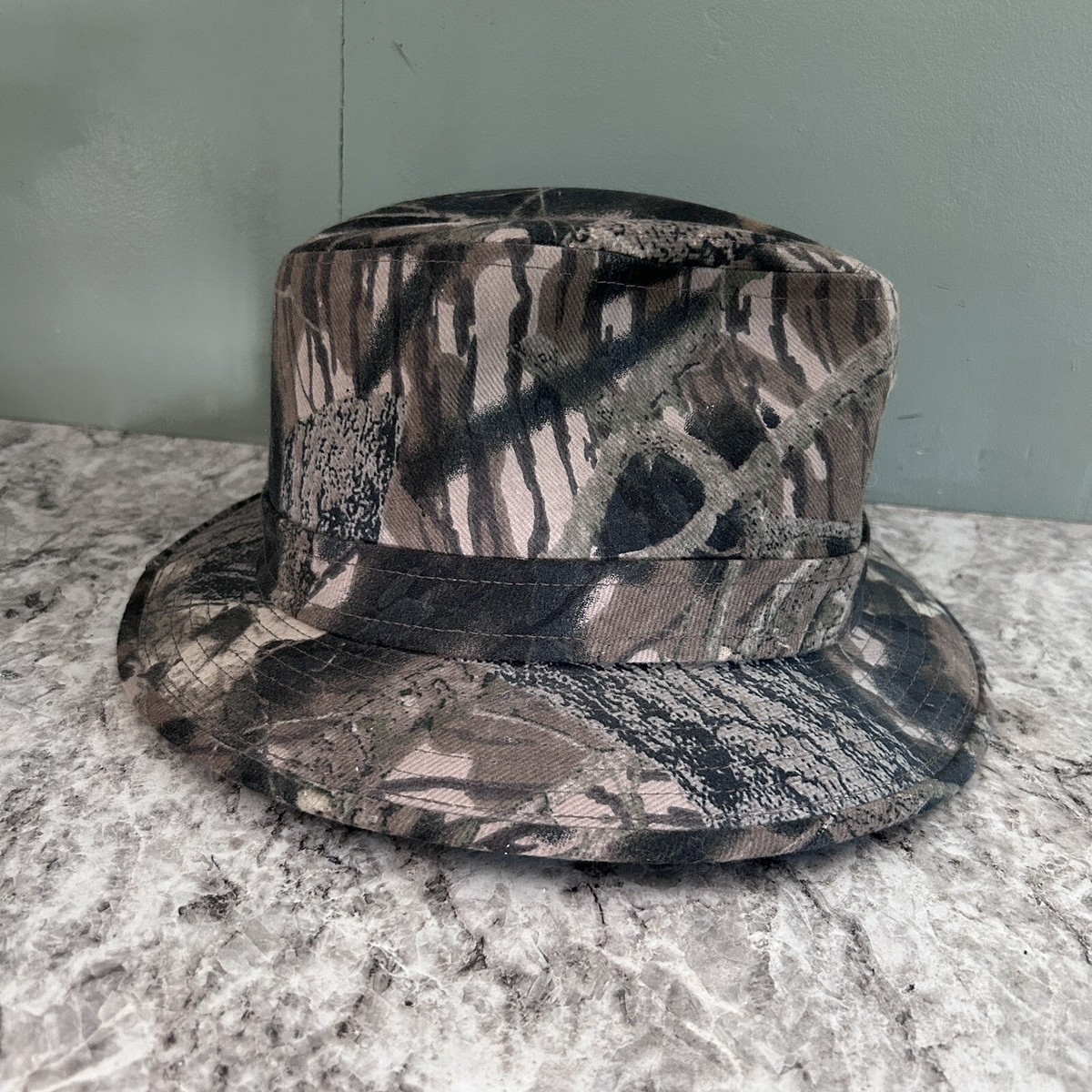 Wool Camouflage Fedora Haas Outdoors Men's Hat Fedora Mossy Oak