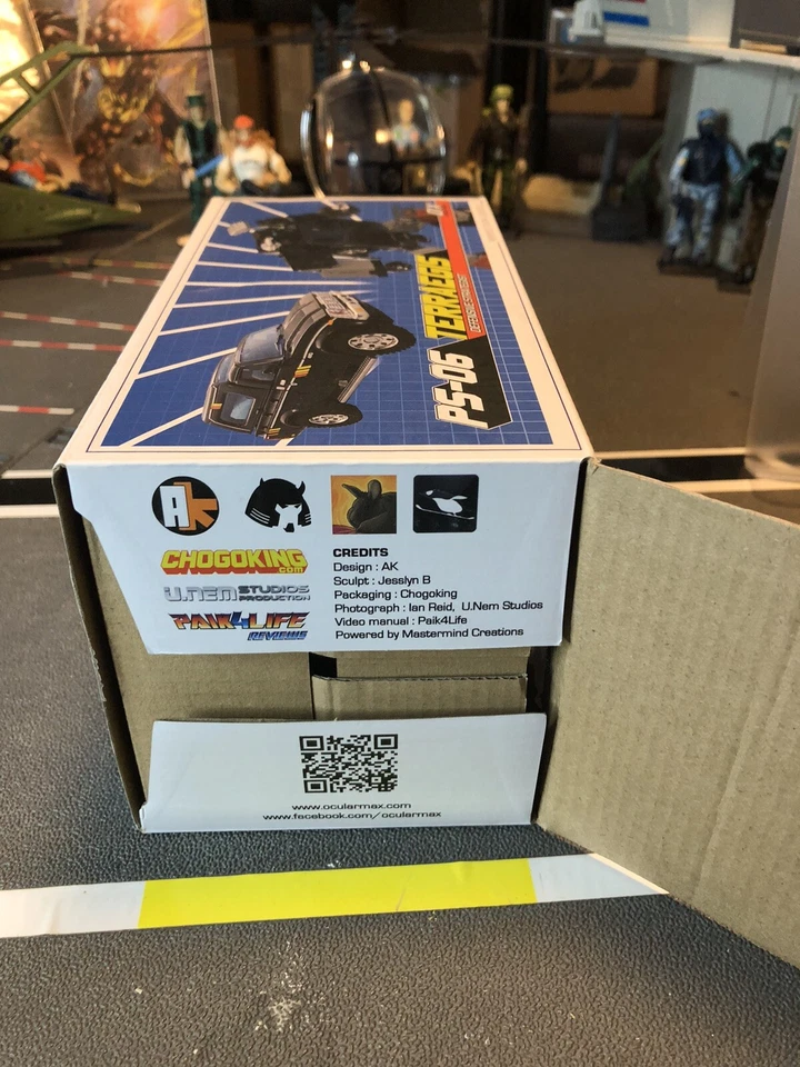 Transformers Ocular Max MMC PS-06O Terraegis Offroad MP White Trailbreaker MIB - Image 4 of 4