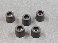 5 Piece Replacement Rubber Replacement Tip Walking Stick Cane 0 5/16in