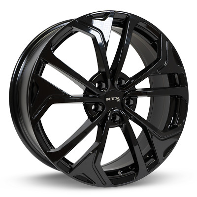 18 inch 18x7.5 RTX Asan Gloss Black wheel rim 5x4.5 5x114.3 +40