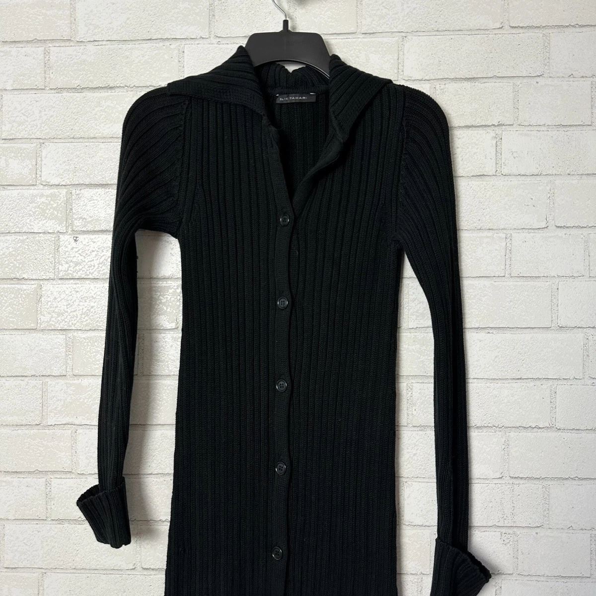 Black cotton cardigan outlet ladies