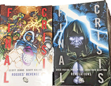 DC Comics Final Crisis Rogues Revenge & Revelation Soft Cover Books Lot of 2
