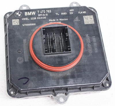 OEM BMW 740e, 740i, 750i, X3 LED Headlight Control Module 63-11-7  