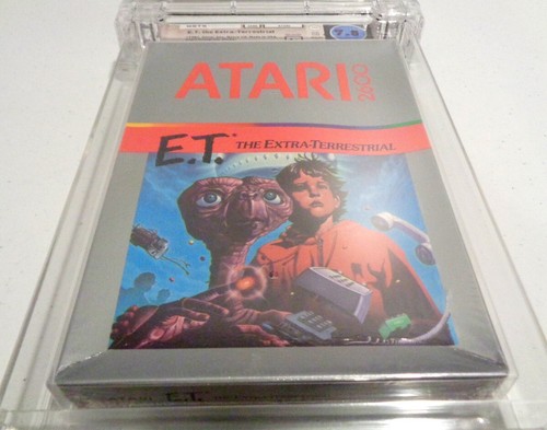 E.T. The Extra-Terrestrial (Atari 1982) New Factory Sealed WATA Graded 7.5 A+ - Picture 5 of 8