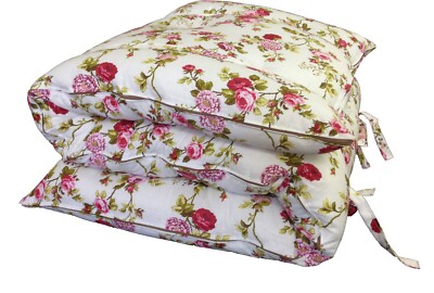 Twin Floor Rolling Futon Mattresses, Cotton Shikifuton Mats 3x39x80 Rose White