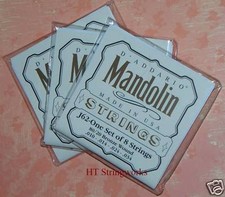 D'Addario Mandolin Strings EJ62 80/20 Bronze  3 SETS  Ships Free To U.S. 