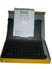 ZAGG auto-fit 7" Folio Keyboard ANDROID Bluetooth Tablets Any Angle