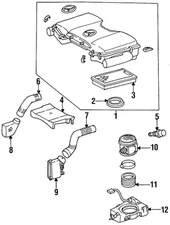 Genuine Mercedes-Benz Temperature Sensor 009-542-68-17