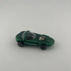 HOT WHEELS RED LINE SILHOUETTE US GREEN w DARK INTERIOR Vintage 1969