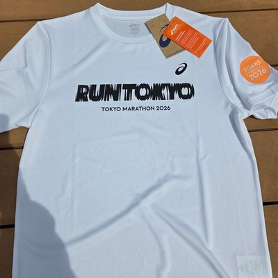 Asics Tokyo Marathon 2026 LIMITED Short Sleeve Shirt Size S | eBay