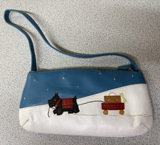 Radley Signature Explorer Christmas Mini Bag 2004 Leather NEW without tags