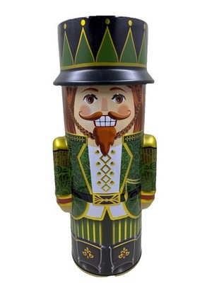 CHRISTMAS NUTCRACKER TIN BY BONNIE & POP NEW YORK - RED / BLUE / GREEN