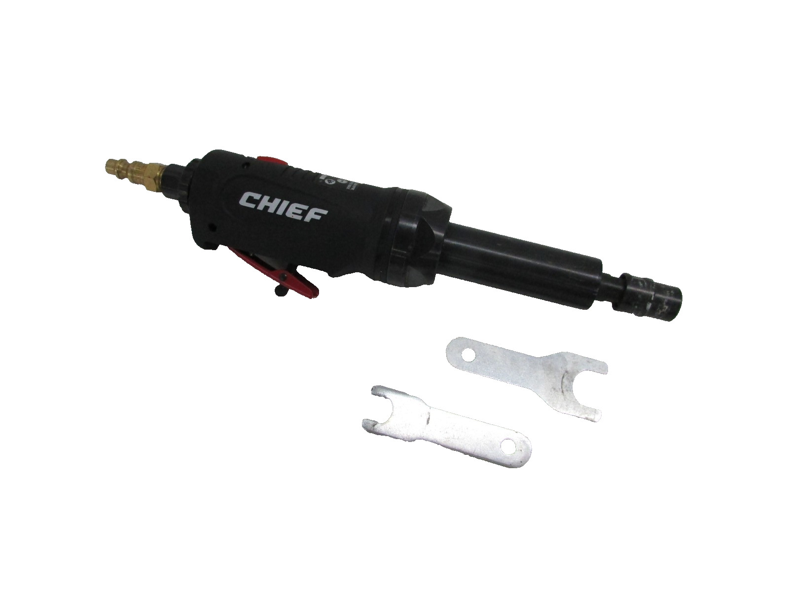 CHIEF PNEUMATIC TOOLS EXTENDED AIR DIE GRINDER, 1/4" COLLET, 64624