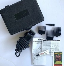 Pet Clippers WAHL Dog Grooming Kit Trimmers Corded in Case VGC