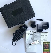 Pet Clippers WAHL Dog Grooming Kit Trimmers Corded in Case VGC