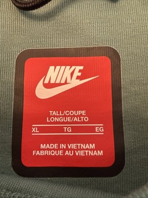 Nike Sportswear Tech Fleece Men's Crew FB7916-361 XL Tall $115