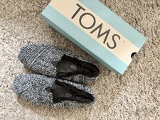 Toms Alpargata Cozy Sweater Knit Size 8