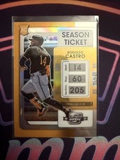 2022 Panini Chronicles - Contenders Optic Rodolfo Castro #21 (RC) Pirates