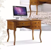 Klassischer Schreibtisch HolzmöBel Braun Arbeitszimmer MöBel Schubladen