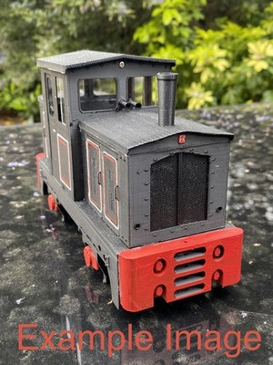 Gartenbahn Freelance Schmalspur Diesellok Body Kit 3D gedruckt