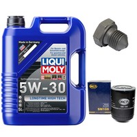 MotoröL Filter Set 5W-30 5 Liter + ÖLablassschraube FüR Audi Seat VW Polo Caddy