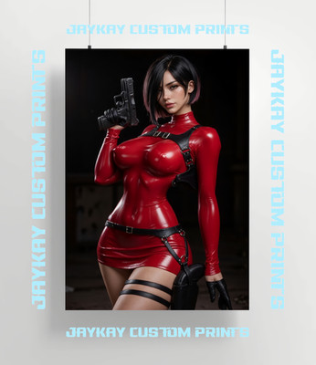 Resident Evil Sexy Ada Wong Poster Print - No Frame