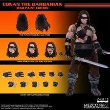 Mezco Toyz One:12 Conan The Barbarian (1982): War Paint Edition (Presale)