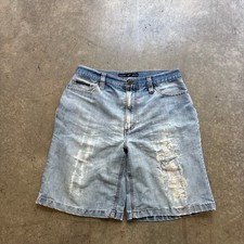 Claudio Nucci Repaired Jean Shorts Jorts Size 32