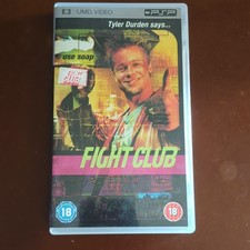Fight Club UMD Video for PSP 1999 David Fincher Brad Pitt 18 Region 2