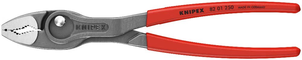 Pince de préhension KNIPEX TwinGrip en acier chrome-vanadium forgé de 250 mm