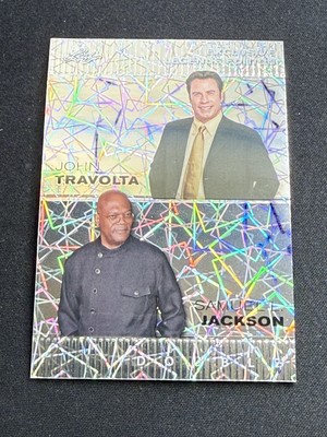 John Travolta / Samuel L Jackson 2024 Leaf Metal Dual /25 RC