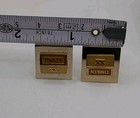 Vintage 1/20 12K Gold Filled Cufflink Set Timken 20yr Service Award Anson — photo 8