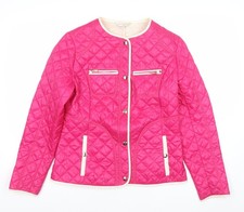 On Parle de Vous Damen-Steppmantel UK-Größe 12 rosa