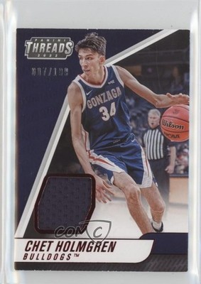 2022 Chronicles Draft Picks Threads Rookie Memorabilia Red Chet Holmgren RC 1u5y