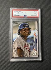 Ronald Acuna Jr. 2020 Topps Image Variation SSP #150 PSA 9 Braves MVP