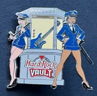 HARD ROCK CAFE Pin Badge ORLANDO VAULT Security Girls